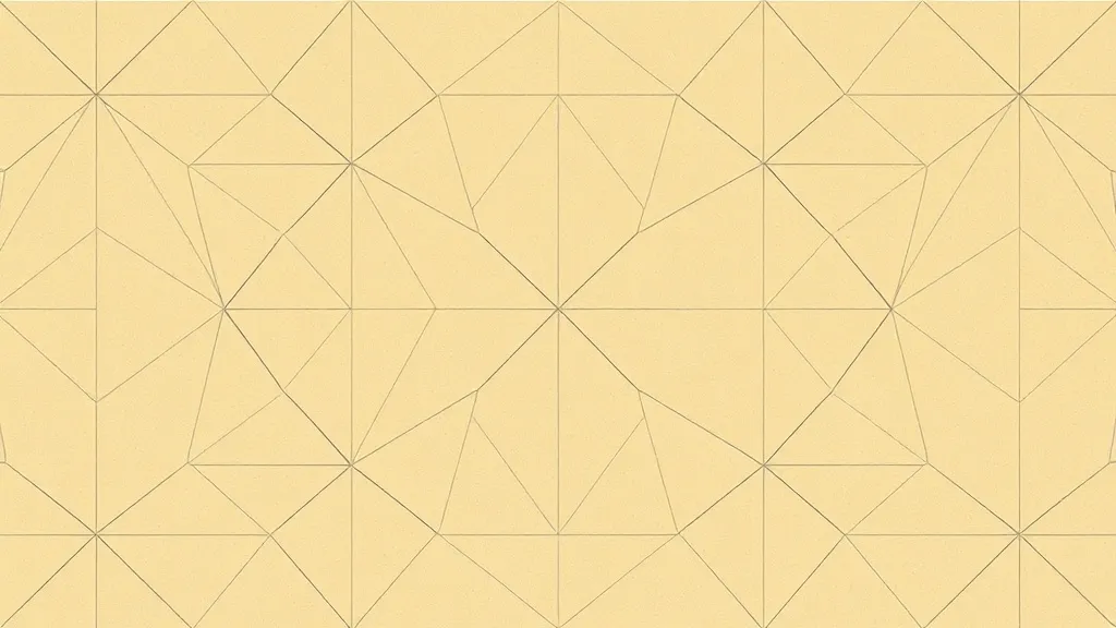 Abstract geometric pattern representing variety and distribu